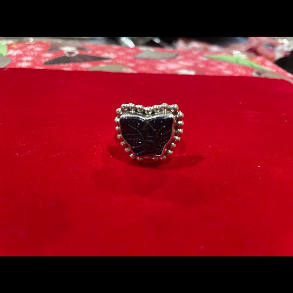 Silver Butterfly ring